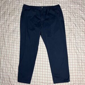 Polo Ralph Lauren Classic Fit Navy Blue Chino Pants Mens 3XLT Elastic Waist